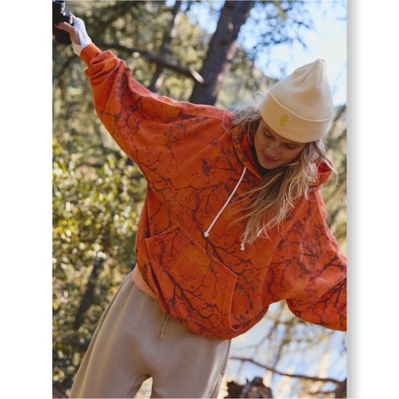 FP Movement by Free People Tops - NWT FP Movement Final Call Printed Hoodie